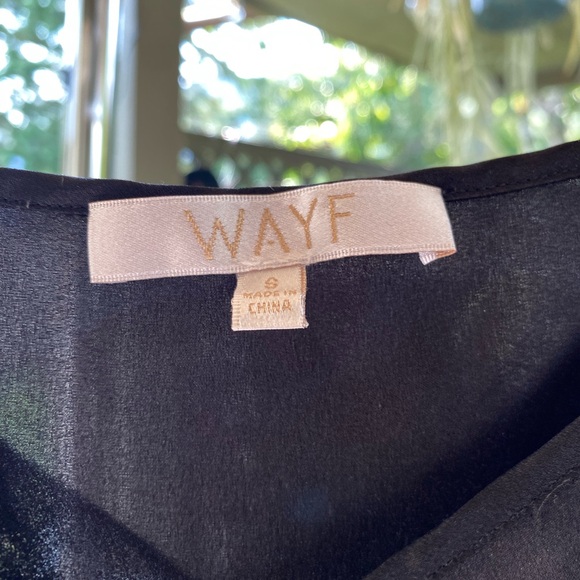 WAYF silk slip top - Picture 2 of 2